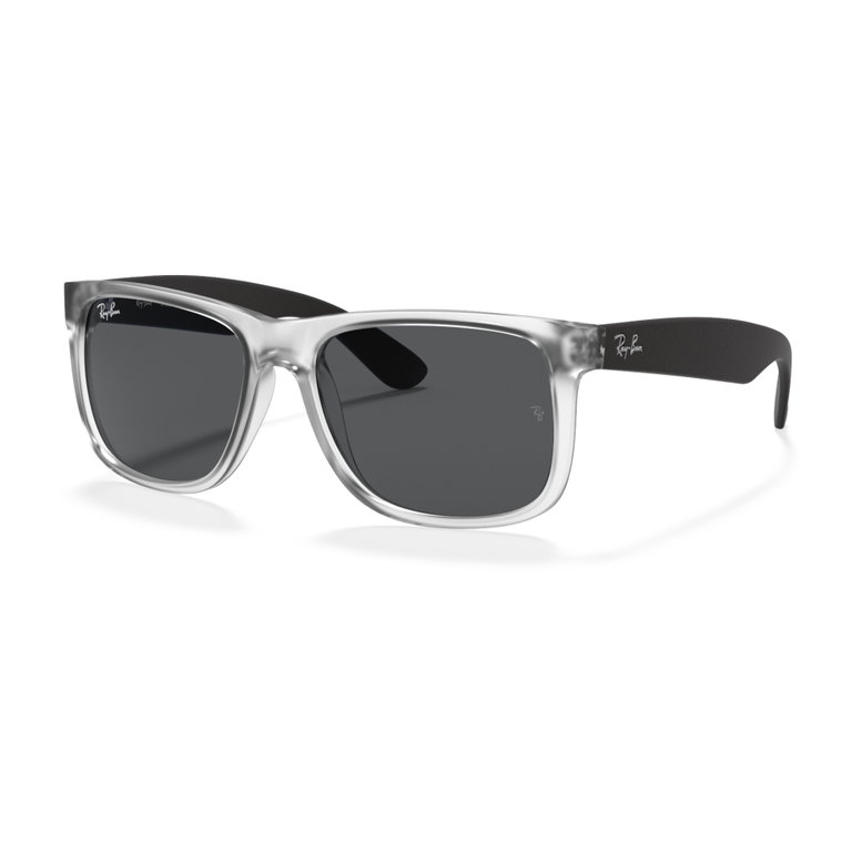 Ray-Ban Sonnenbrille Justin 651287 (Glasfarbe: grau) transparent - 1 Brille